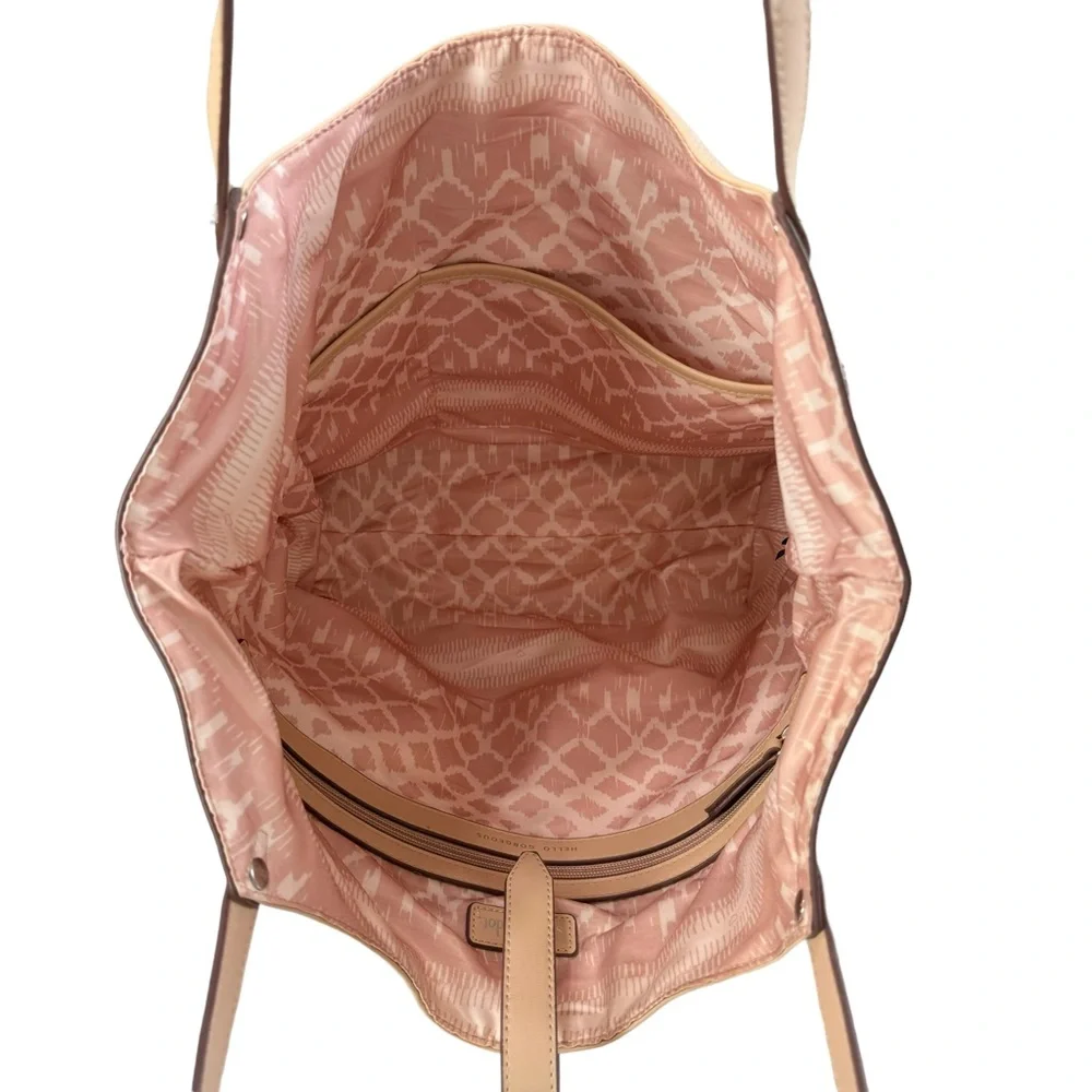 Stella & Dot Riviera Hello Gorgeous Rose Tote Bag - Picture 8 of 16